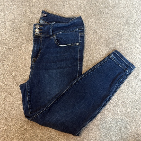 Torrid Dark Wash Super Soft Jeggings Size 14 Short - Picture 1 of 5
